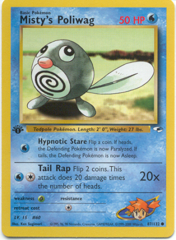 087 Misty's Poliwag